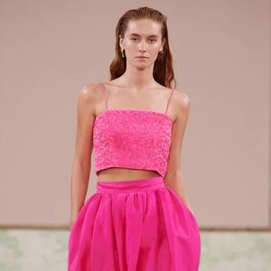 (NEVER WORN) AJE Evelyn Sequin Top